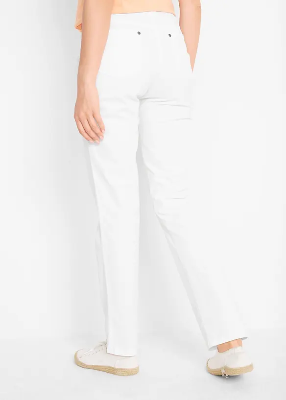 Tregging en twill de coton extensible, bonprix