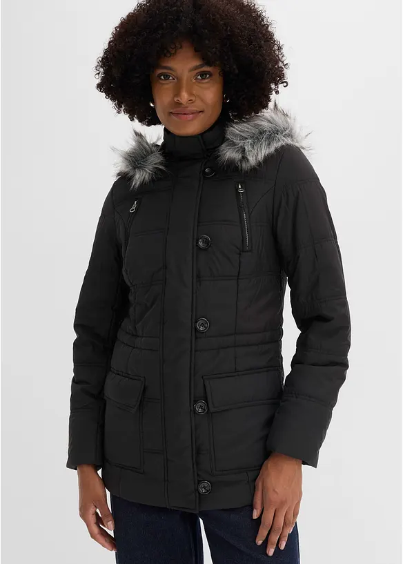 Steppjacke mit Kapuze, bonprix