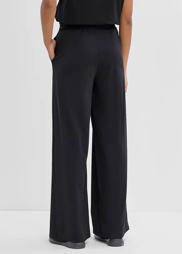 Ultraleichte Sporthose mit Zierfalten, schnelltrocknend, bonprix