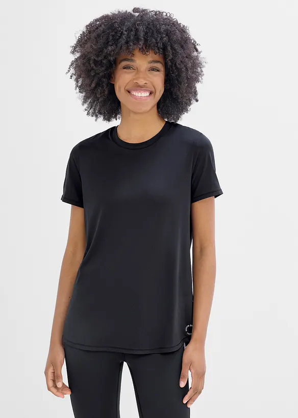Ultraleichte Sport-Top mit Mesheinsatz, schnelltrocknend, bonprix