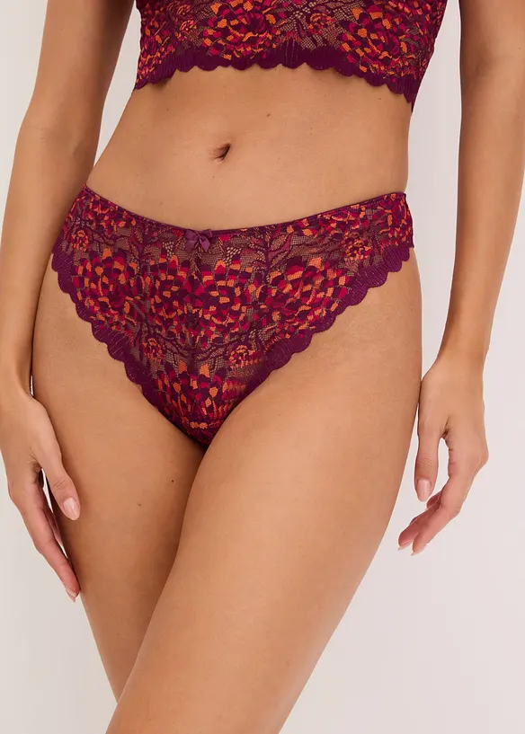 String aus mehrfarbiger Spitze&nbsp;, bonprix
