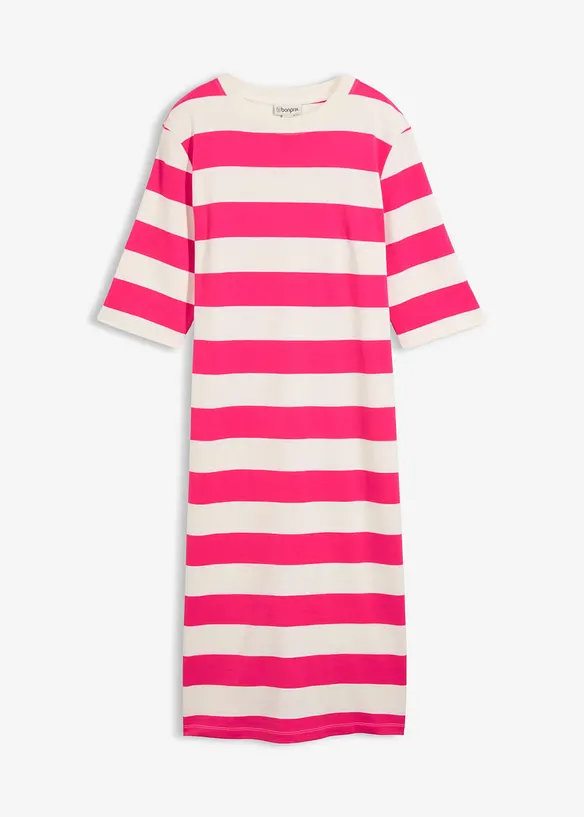 Shirtkleid aus schwerer reiner Bio-Baumwolle, bonprix