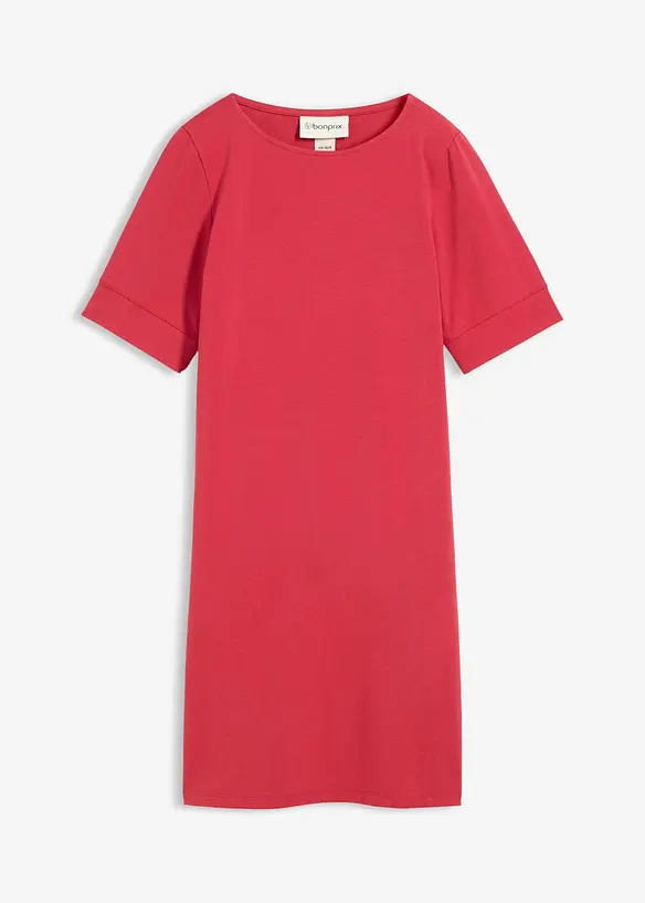 Shirtkleid aus elastischem Baumwoll-Mix, bonprix