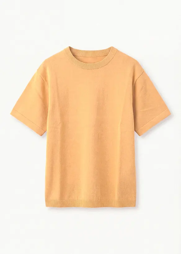 Pull en fine maille 100% coton, bonprix