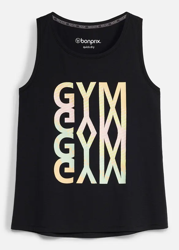 Schnelltrocknendes Sport-Top mit Racerback, bonprix
