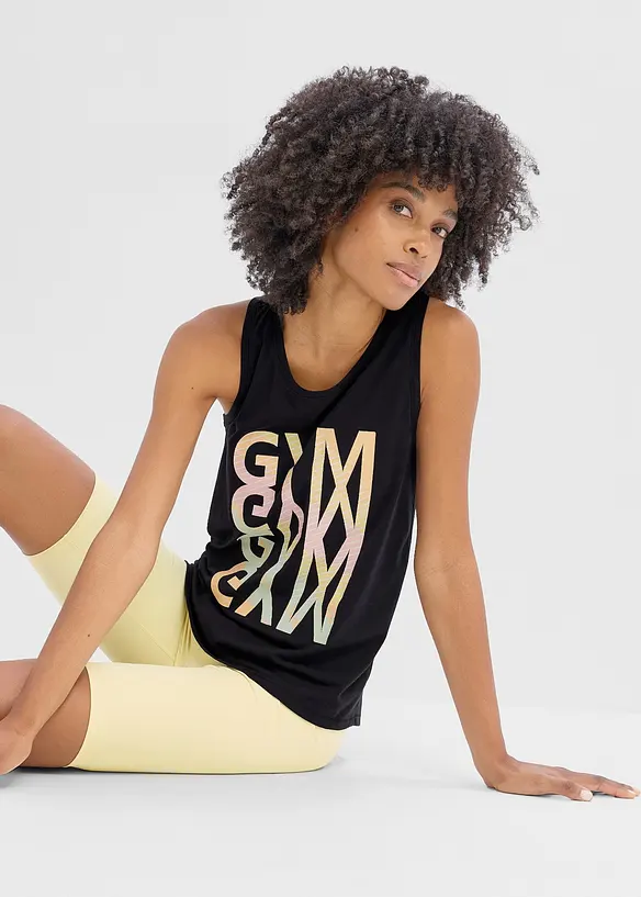 Schnelltrocknendes Sport-Top mit Racerback, bonprix