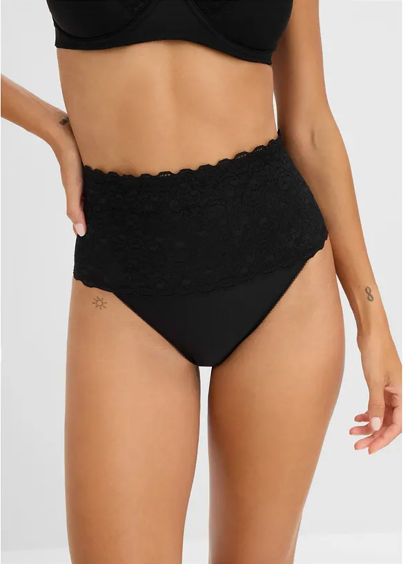 Lot de 2 slips sculptants, maintien fort, bonprix