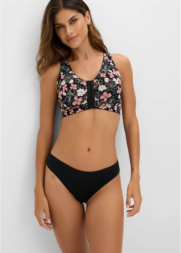 Soutiens-gorge coton agrafage devant, sans armatures, bonprix