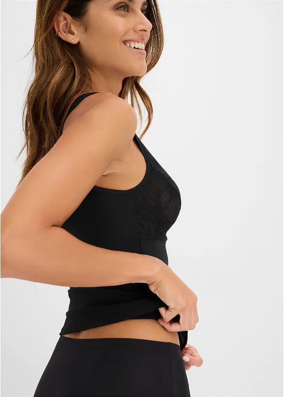 Medium Shape Top mit Spitze, bonprix