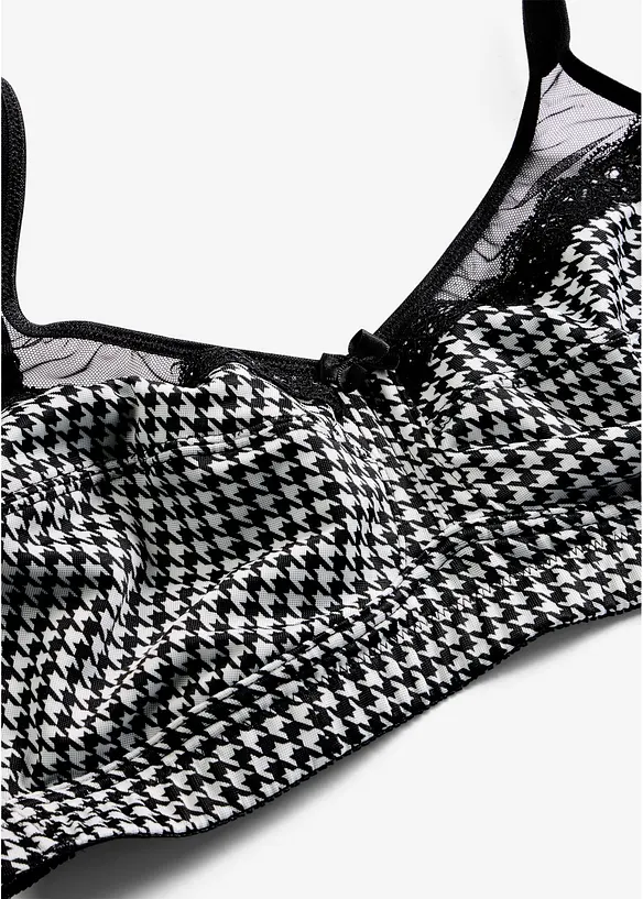 Soutien-gorge grand maintien sans armatures, bretelles rembourr&eacute;es, bonprix