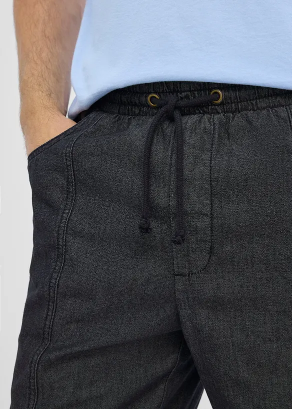 Leichte Loose-Fit Schlupfhose, Straight, bonprix