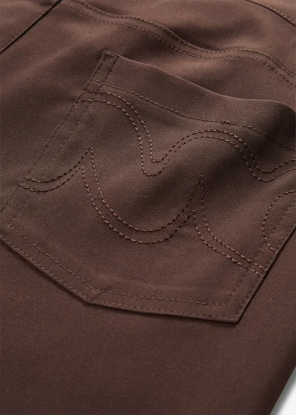Pantalon bootcut en bengaline extensible, bonprix