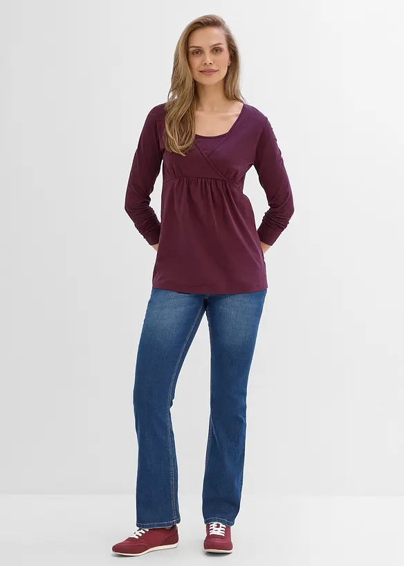 T-shirt de grossesse et d&rsquo;allaitement, bonprix