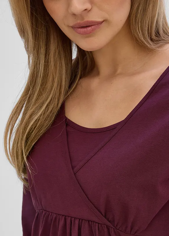 T-shirt de grossesse et d&rsquo;allaitement, bonprix