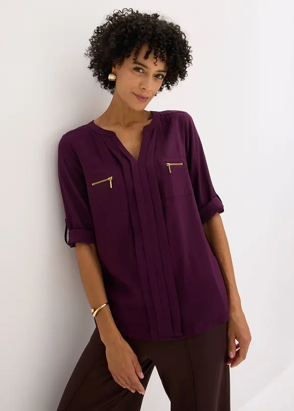 Blouse en viscose fluide, bonprix