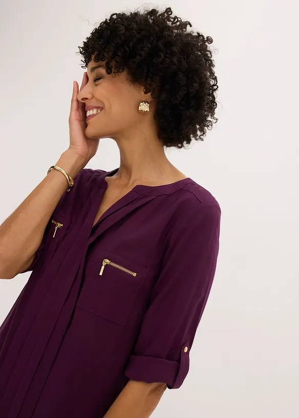 Blouse en viscose fluide, bonprix