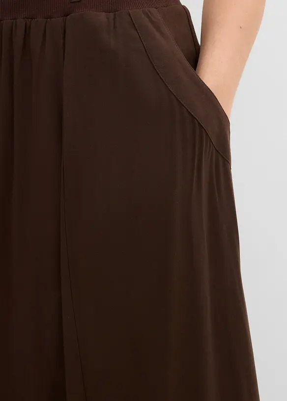 Jupe longue en viscose fluide (ens. 2 pces), bonprix