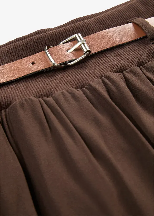 Jupe longue en viscose fluide (ens. 2 pces), bonprix
