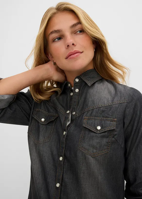 Chemise en jean, bonprix