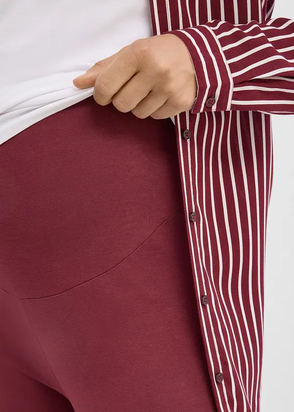 Umstandsleggings aus Bio-Baumwolle (2er Pack), bonprix