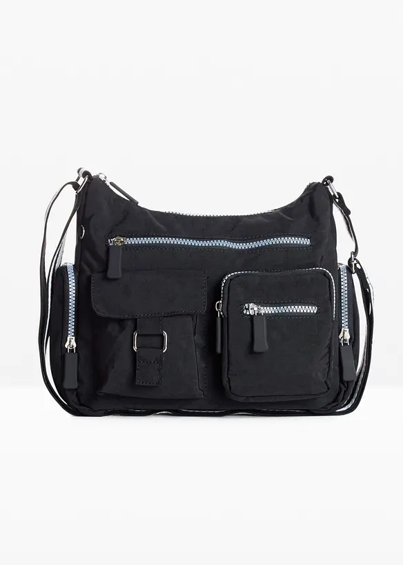 Sac &agrave; bandouli&egrave;re avec poches ext&eacute;rieures, bonprix