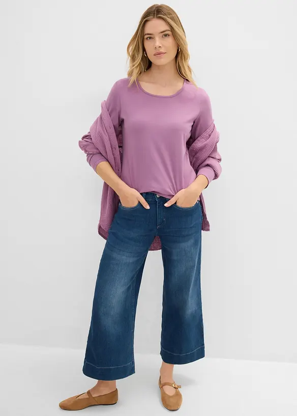 Langarmshirt (2er Pack), bonprix