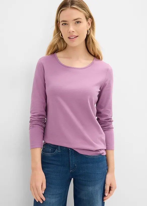 Langarmshirt (2er Pack), bonprix