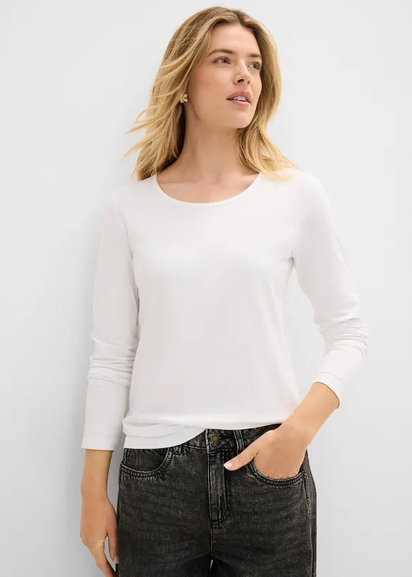 Langarmshirt (2er Pack), bonprix