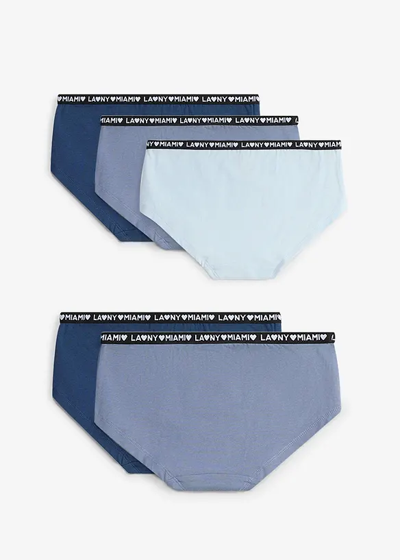 Panty mit weicher Baumwolle (5er-Pack), bonprix