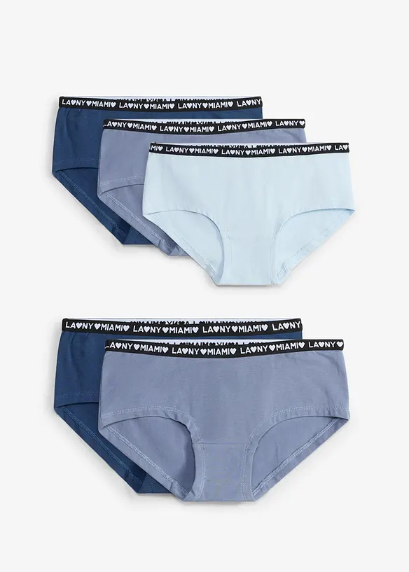 Panty mit weicher Baumwolle (5er-Pack), bonprix