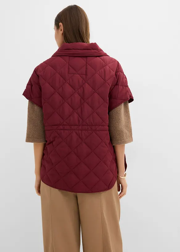 Veste sans manches matelass&eacute;e oversize, d&eacute;perlant, bonprix