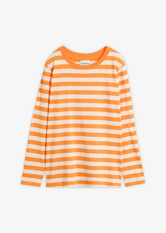 Streifenshirt aus reiner Bio-Baumwolle, bonprix