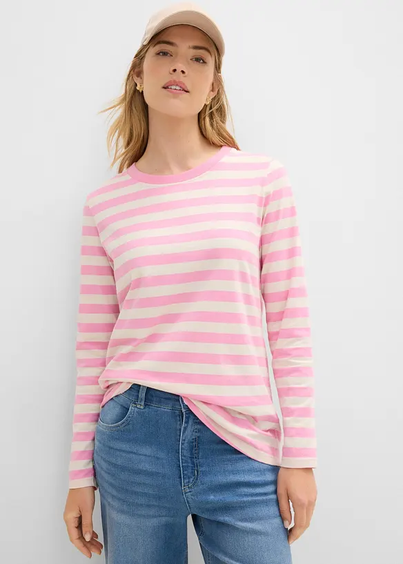T-shirt ray&eacute; 100% coton, bonprix