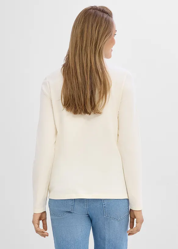 Umstands- und Stillshirts aus Bio-Baumwolle (2er Pack), bonprix