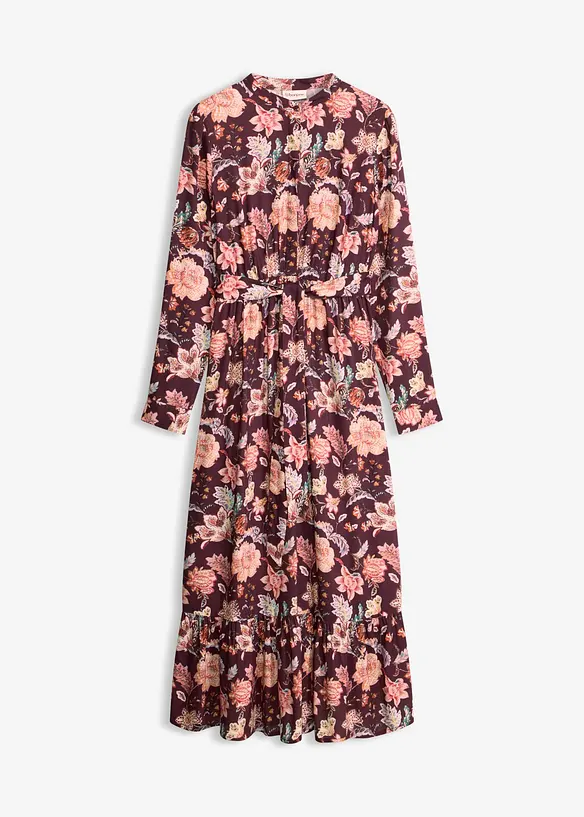 Robe longue et fluide en viscose, bonprix