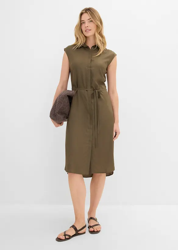 Blusenkleid aus weicher Viskose, bonprix