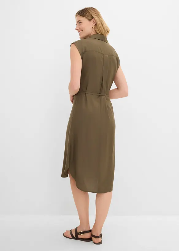 Blusenkleid aus weicher Viskose, bonprix