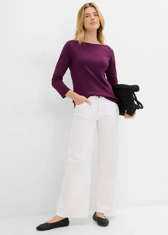 Shirt aus reiner Bio-Baumwolle, bonprix