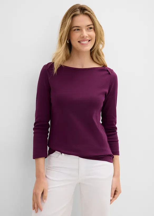 Shirt aus reiner Bio-Baumwolle, bonprix