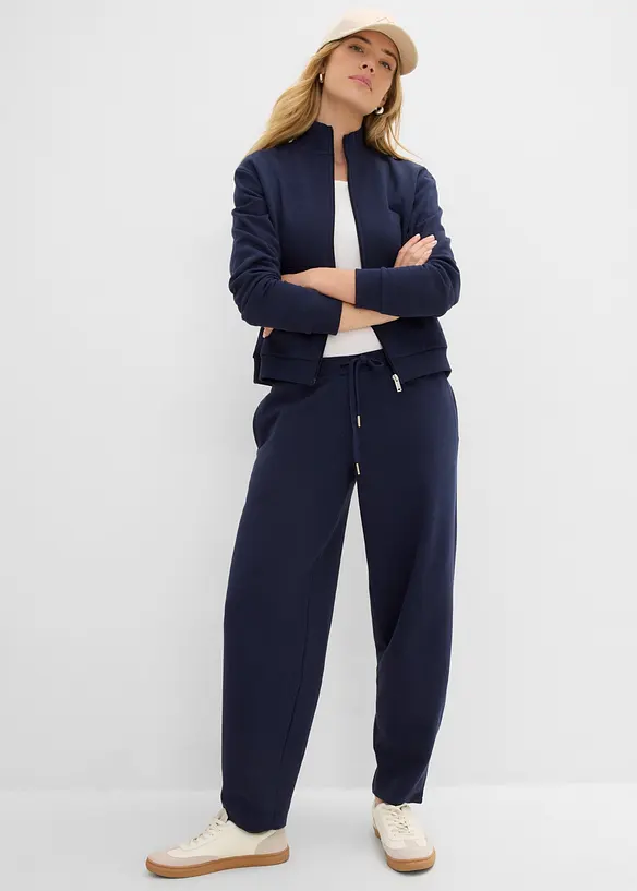 Sweatjacke aus reiner Bio-Baumwolle, bonprix