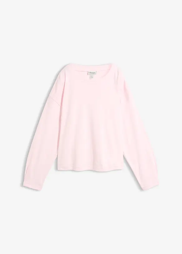 T-shirt manches longues 100% coton, bonprix