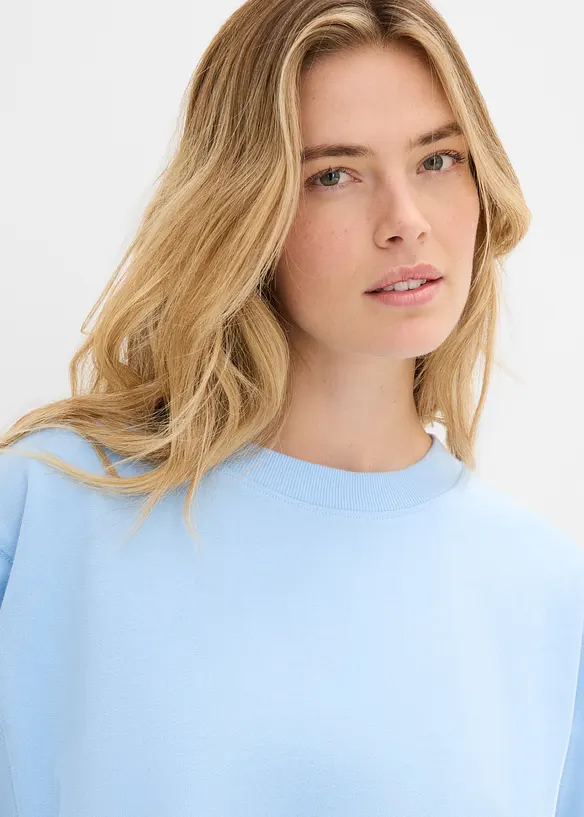 Sweat oversize 100% coton, bonprix