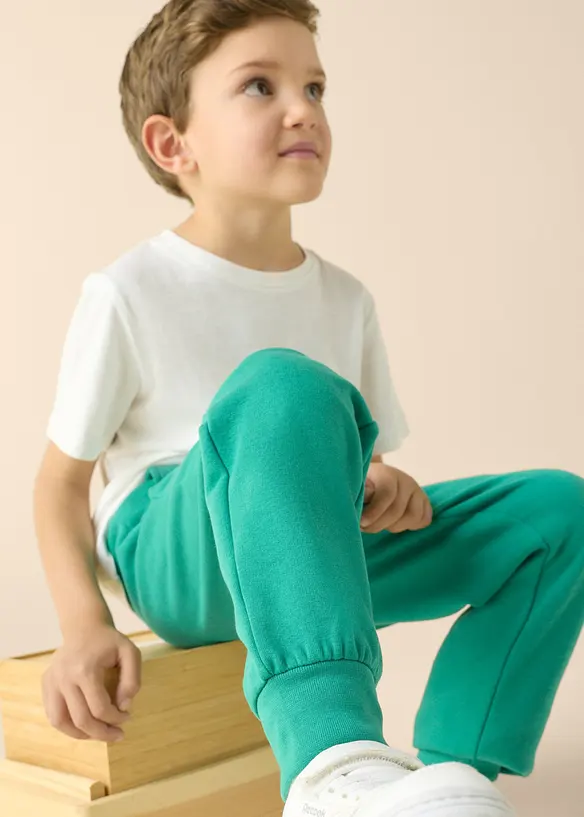 Jogginghose aus weichem Baumwoll-Mix (2er Pack), bonprix