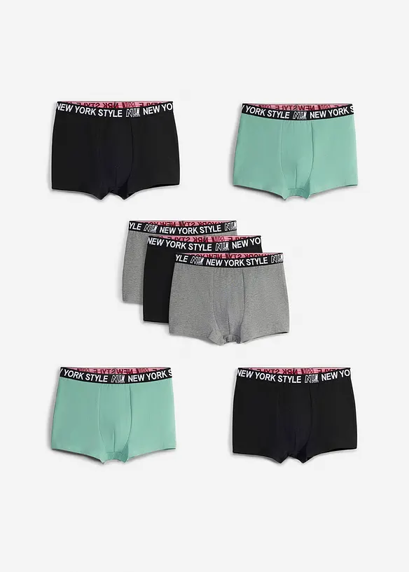 Boxershorts eng mit weicher Baumwolle (7er Pack), bonprix
