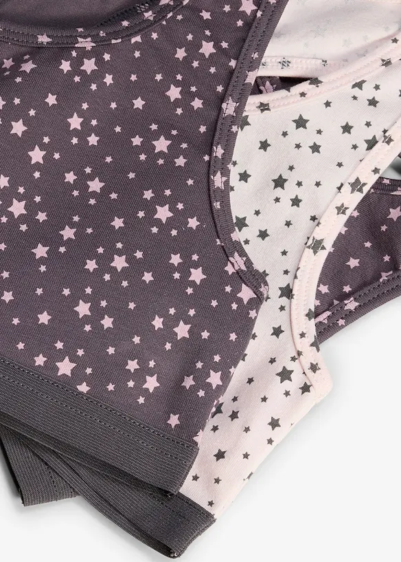 Bustier mit weicher Baumwolle (3er Pack), bonprix