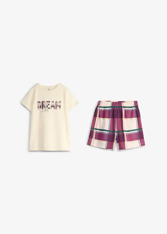 Pyjashort 100% coton, bonprix