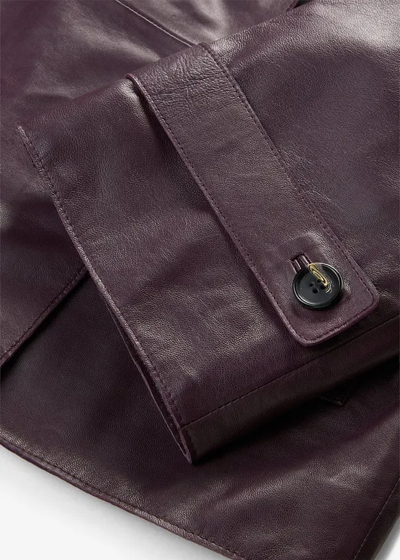 Cabanjacke aus Lammnappa-Leder, bonprix