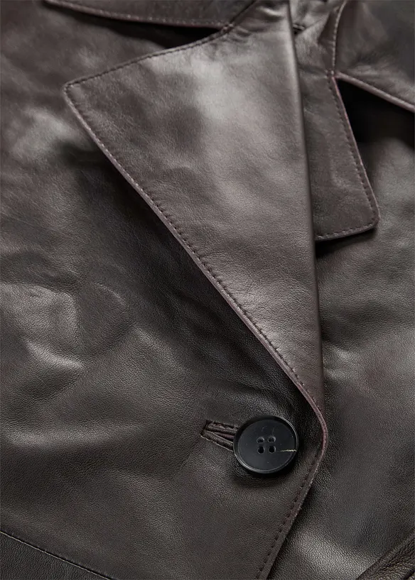 Cabanjacke aus Lammnappa-Leder, bonprix