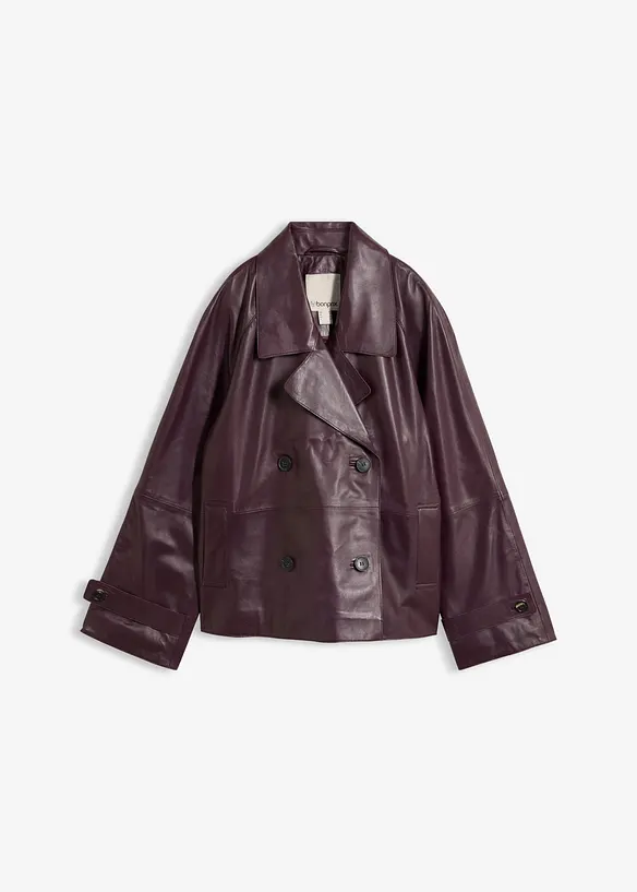 Cabanjacke aus Lammnappa-Leder, bonprix