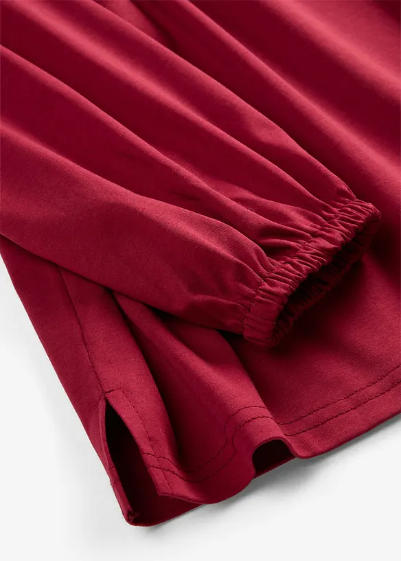 Langarmshirt aus Baumwoll-Seiden-Mix, bonprix